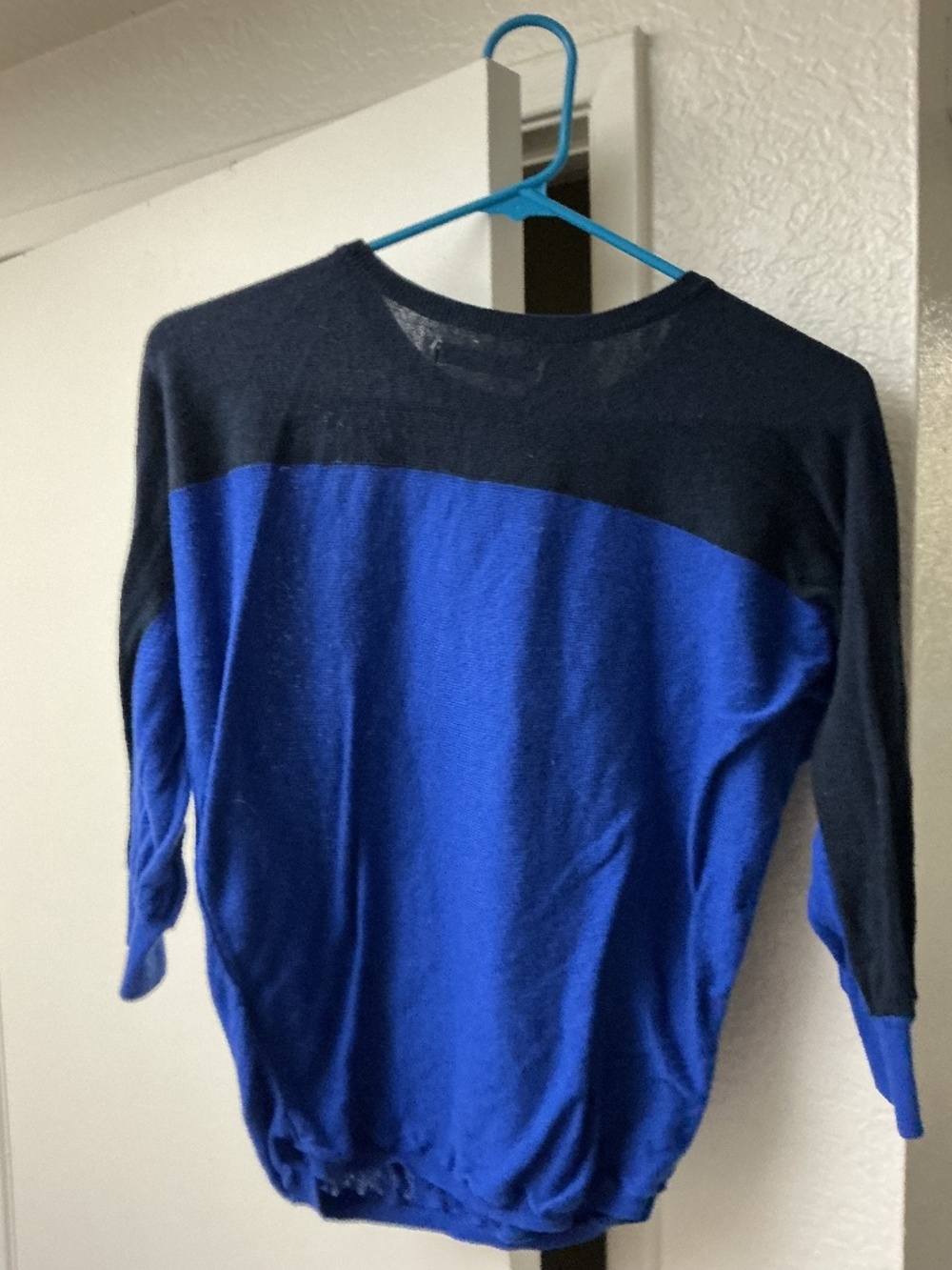 Vintage Y2K Old navy color block knitwear sweater size medium tall